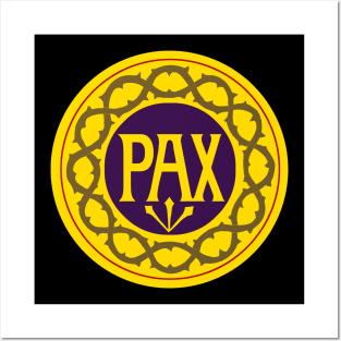 The Benedictine Motto: PAX (Peace) Posters and Art